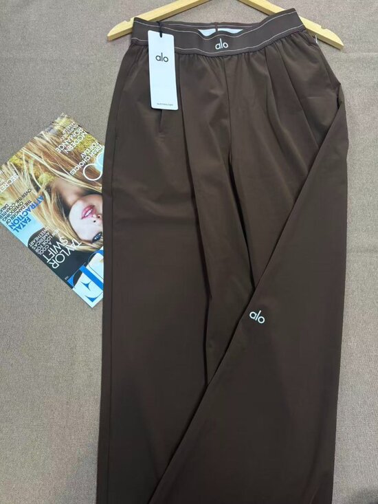 ALO Yoga Pants - 🪄Alo Yoga Suit Up Trouser Coffee Brown Regular 30-inch Inner Seam Length